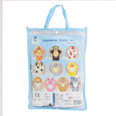 Nessiworld AND-5002 Animals Puppet Set of 10
