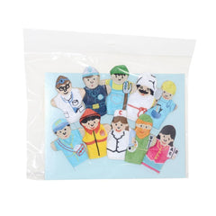 AND-5197 Professions Finger Puppet 10 Pieces -Anatolian Toys