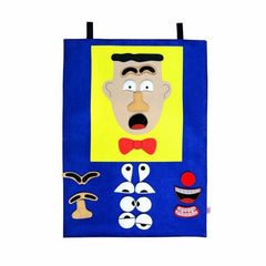 AND-5123 Velcro Board Facial Expressions Male