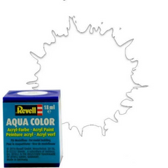 NessiWorld Aqua Color Clear - Matte Paint - 18 ml