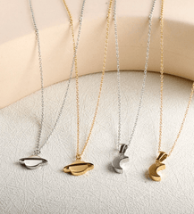 Ay & Satürn Kolye - MeanYou