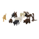 Nessiworld AZ3-012 PVC Small Wild Animals 10 Pieces - Kidmar Toys
