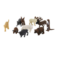 Nessiworld AZ3-012 PVC Small Wild Animals 10 Pieces - Kidmar Toys