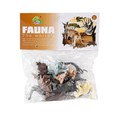 Nessiworld AZ3-012 PVC Small Wild Animals 10 Pieces - Kidmar Toys