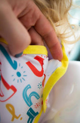 Nessiworld   Baskılı BLW Kollu Önlük 784 Harf Desen