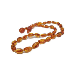 Nessiworld Amber Baby Necklace 587 Dark Beige