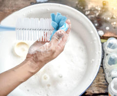 Nessiworld   Süngerli Biberon Fırçası 776 Mavi