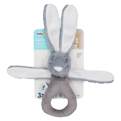 Nessiworld   Tutmalı Peluş Mini Tavşan 842 Gri