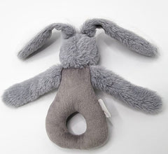 Nessiworld   Tutmalı Peluş Mini Tavşan 842 Gri