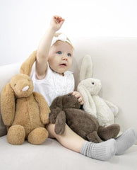 Nessiworld   Uyku Arkadaşım Oturabilen Tavşan 30 Cm 730 Vizon