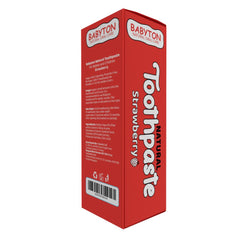 Nessiworld Babyton Organic Natural Strawberry Flavored Toothpaste 50 Gr