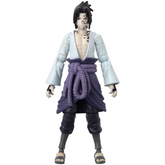 NessiWorld Bandai Anime Heroes Naruto Sasuke Uchiha Figure and Accessory Set 16 cm