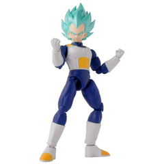NessiWorld Bandai Dragon Ball Super Saiyan Blue Vegeta Posable Figure 16 cm