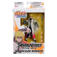 NessiWorld Bandai Minato Namikaze Posable Figure 16 cm