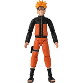 NessiWorld Bandai Naruto Anime Heroes Naruto Uzumaki Figure and Accessory Set 16 cm