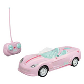 Nessiworld Barbie's Mini Dream Car Remote Control 27mhz Lighted