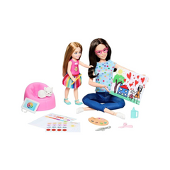 NessiWorld Barbie's Art Workshop HCM85