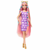Nessiworld Barbie Long Gorgeous Haired Dolls Pink Haired Doll JDC85
