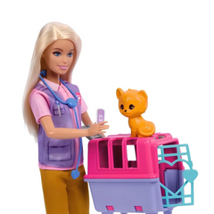 Mini-coffret de jeu Barbie Vétérinaire Nessiworld