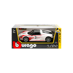 Bburago 1:24 Porsche 918 Spyder Model Car 18-28009