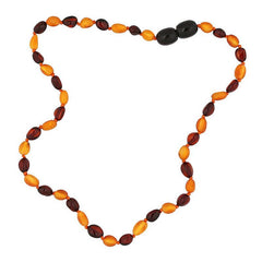 Baby Drop Amber Teeth Necklace
