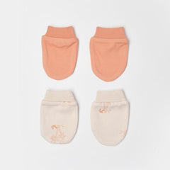 Nessiworld Hello Safari 2'Li Bebek Eldiven 72224 Ekru Kiremit