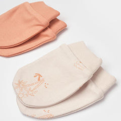 Nessiworld Hello Safari 2'Li Bebek Eldiven 72224 Ekru Kiremit