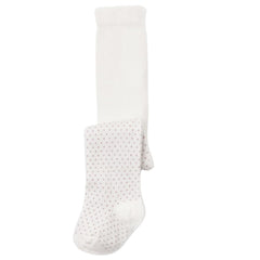Nessiworld Classic Dotted Tights 68438 Ecru