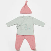 Nessiworld Modal Play With Me 3-Piece Zıbın Set 58035 Mint