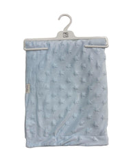 Nessiworld Nessiworld Bibaby Embossed Star 90x108 Blanket 64728 Blue