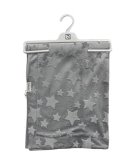 Nessiworld Nessiworld Bibaby Jacquard Star 82x90 Blanket 64726 Gray