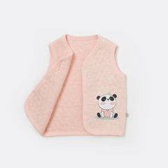 Nessiworld Live Pandas Quilted Vest 61482 Pink