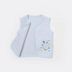 Nessiworld Oceans Quilted Vest 61478 Blue