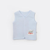 Nessiworld Swimming Elephant Quilted Vest 61477 Blue