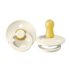 Nessiworld Colour Rubber Pacifier 0-6 Months Ivory