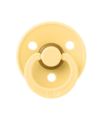 Nessiworld Colour Rubber Pacifier 0-6 Months Pale Butter