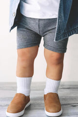 Nessiworld Bistyle Basic Non-Slip Combed Cotton Ankle Socks 3-Pack BS10107 Powder Ecru Salmon