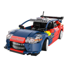 Nessiworld C51078W Cada 2008 Citroen C4 WRC Blok Seti 329 Parça -Vagon life
