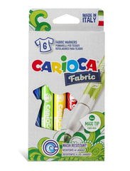Nessiworld Carioca Felt Fabric Coloring Pen Maxi 6 Pieces