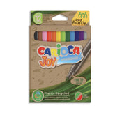 Nessiworld Carioca Eco Family Joy Super Washable Felt Tip Crayons 12 Pieces