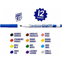 Nessiworld Carioca Kokulu Keçeli Boya Kalemi 12'li