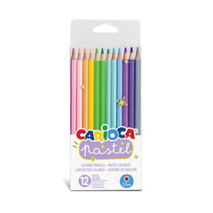 Nessiworld Carioca Pastel Color Crayons 12 Pieces