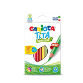 Nessiworld Carioca Tita Maxi Triangle Colour Pencils 12 Pieces