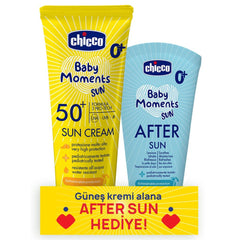 Nessiworld Chicco Baby Moments Sun Spray Spf 50+ 150 ml + After Sun Gift