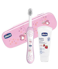 Nessiworld Toothbrush Set 6-36 Months Pink