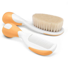 Nessiworld Brush and Comb Set 0 Months+ Orange
