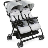 Nessiworld Chicco Ohlala Twin Baby Stroller Silver