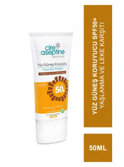 Nessiworld Cire Aseptine Sun Face Sunscreen Anti-Aging and Anti-Spot Cream 50 SPF 50ml