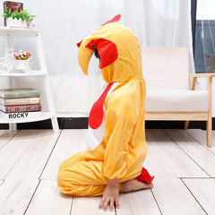 Costume de coq pour enfant - Costume de poulet 2-3 ans 80 cm