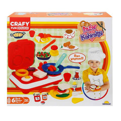 Nessiworld Craft Sunday Breakfast Play Dough Set 23 Pieces
